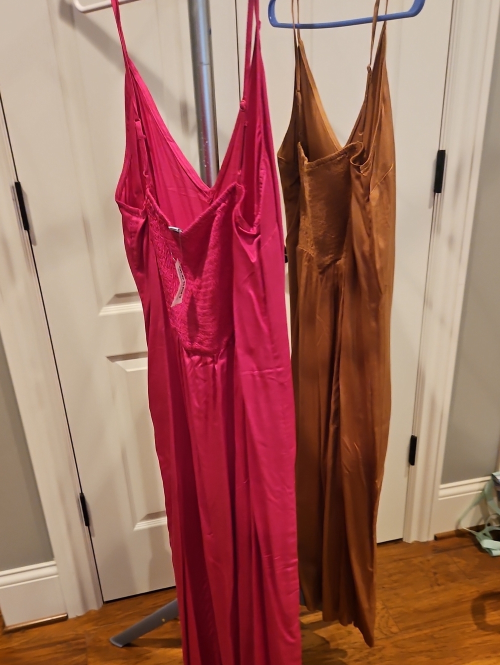 Old Navy 2 For 1 Price Slip Satin Midi Dress Slip Dresses Size Large NWT